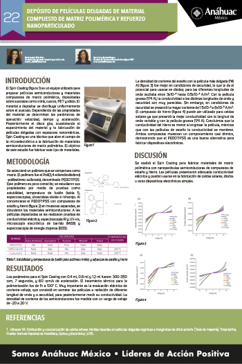 DEPÓSITO DE PELÍCULAS DELGADAS DE MATERIAL COMPUESTO DE MATRIZ POLIMÉRICA Y REFUERZO NANOPARTICULADO