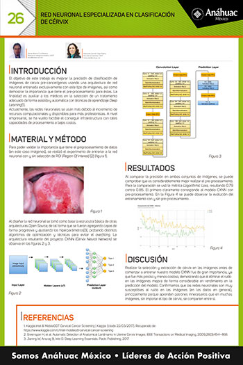 RED NEURONAL ESPECIALIZADA EN CLASIFICACIÓN DE CÉRVIX