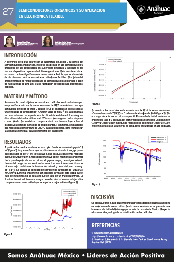 SEMICONDUCTORES ORGÁNICOS Y SU APLICACIÓN EN ELECTRÓNICA FLEXIBLE