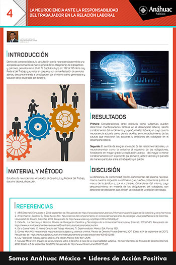 LA NEUROCIENCIA ANTE LA RESPONSABILIDAD DEL TRABAJADOR EN LA RELACIÓN LABORAL