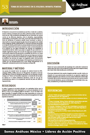 TOMA DE DECISIONES EN EL VOLEIBOL INFANTIL FEMENIL