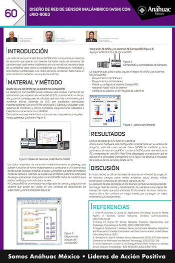 DISEÑO  DE RED  DE SENSOR INALÁMBRICO (WSN) CON cRIO-9063