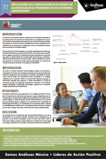 IMPLICACIONES DE LA PARTICIPACIÓN EN ACTIVIDADES DE ACCIÓN SOCIAL EN EL PENSAMIENTO DE LOS ESTUDIANTES UNIVERSITARIOS