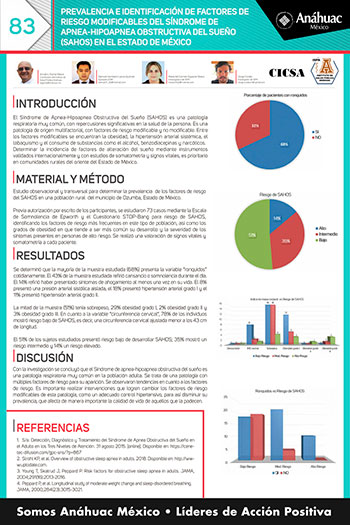 PREVALENCIA E IDENTIFICACIÓN DE FACTORES DE RIESGO MODIFICABLES DEL SÍNDROME DE APNEA-HIPOAPNEA OBSTRUCTIVA DEL SUEÑO (SAHOS) EN EL ESTADO DE MÉXICO