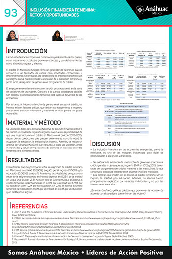 INCLUSIÓN FINANCIERA FEMENINA: RETOS Y OPORTUNIDADES