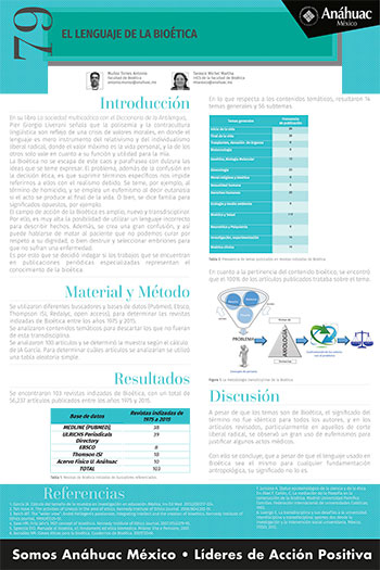 El lenguaje de la Bioética