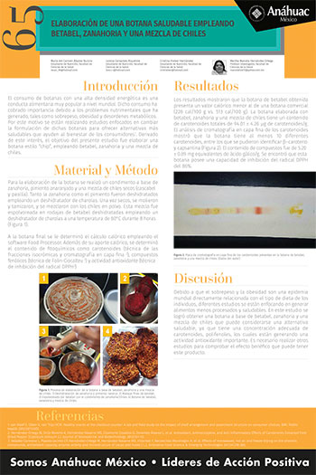 Elaboración de una botana saludable empleando betabel, zanahoria y una mezcla de chiles