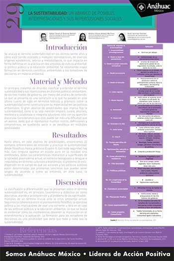 La sustentabilidad: un abanico de posibles interpretaciones y sus repercusiones sociales