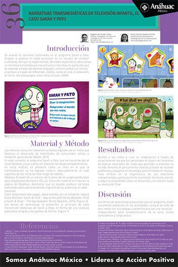 Narrativas transmediáticas en televisión infantil, el caso Sarah y Pato