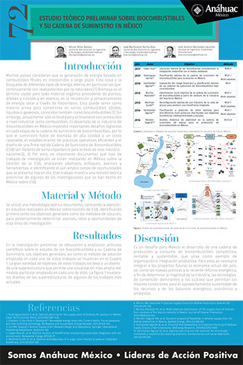 Estudio teórico preliminar sobre biocombustibles y su cadena de suministro en México