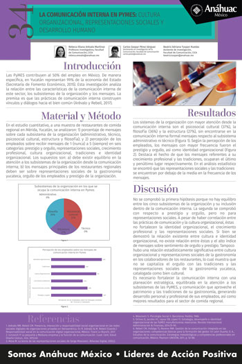 La comunicación interna en PyMES: cultura organizacional, representaciones sociales y desarrollo humano