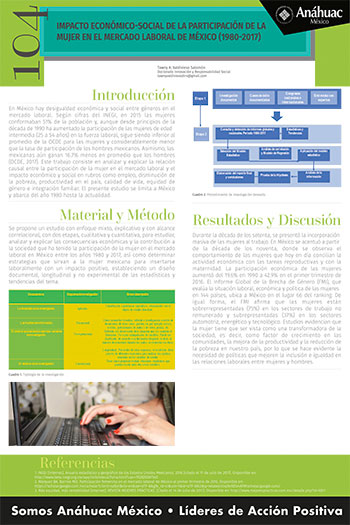 Impacto económico-social de la participación de la mujer en el mercado laboral en México. (1980-2017)
