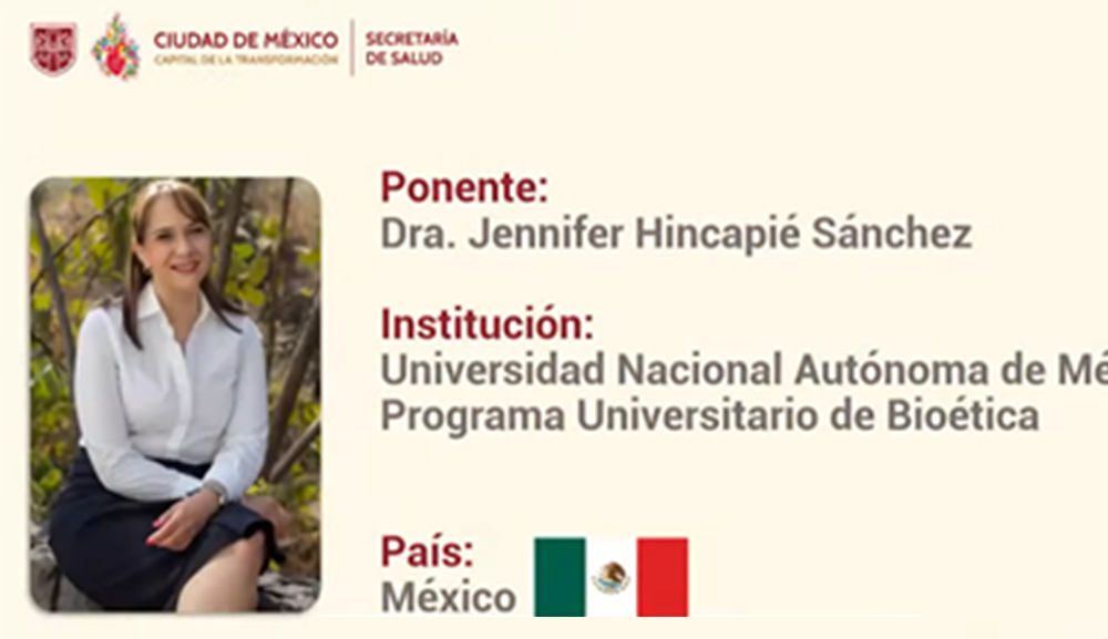 La Dra. Jennifer Hincapié participó en el Congreso Internacional de Voluntad Anticipada 2025