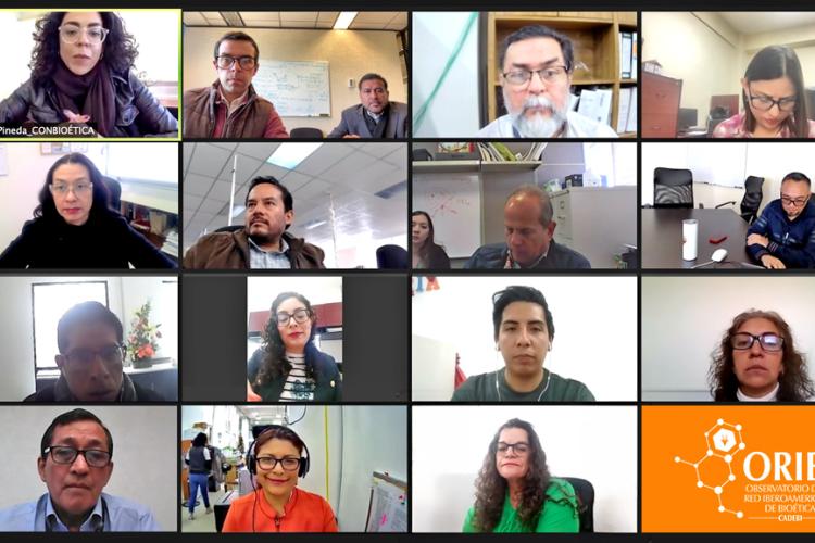 El CADEBI presenta a las Comisiones Estatales de Bioética el proyecto prioritario del ORIBI