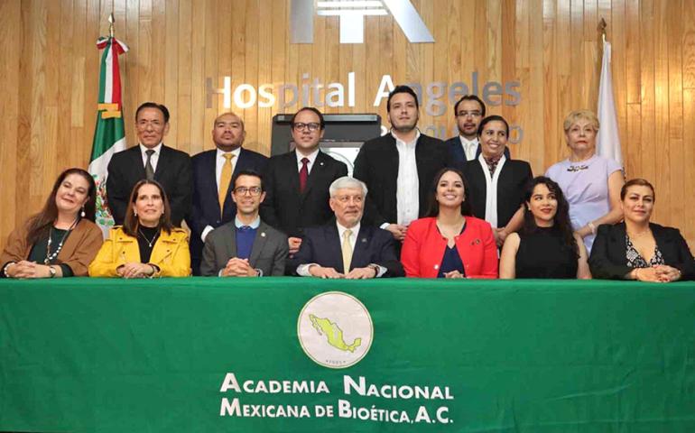 Dr. David Cerdio Domínguez is ratified as Secretary General of the Board of Directors of the Mexican National Academy of Bioethics