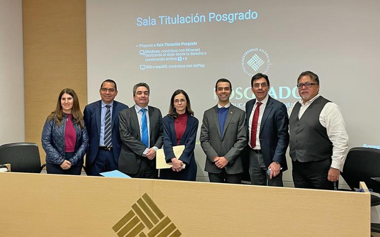 David Cerdio Domínguez obtains honorable mention in his doctoral degree exam