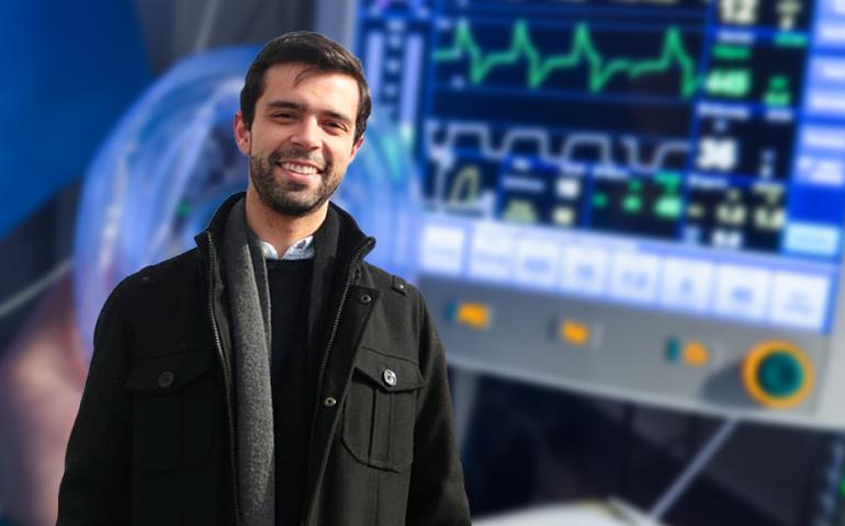 Dr. David Cerdio begins a medical specialty in anesthesiology at the ISSSTE