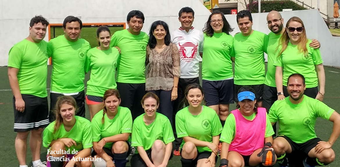 Alumnos de la Maestría en Administración de Riesgos ganan 2° lugar en torneo de futbol