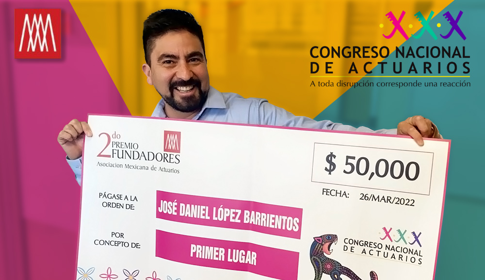 El doctor José Daniel López, primer lugar del “Premio Fundadores” 