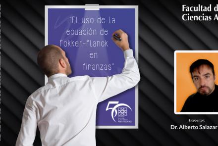EL Dr. Alberto Salazar en las Jornadas de Actuarización. 