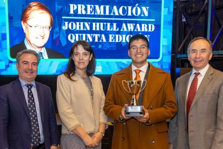 Premiación Derivatives Challenge “John Hull Award”