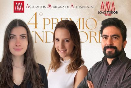 Facultad de Ciencias Actuariales celebra triunfos en el Premio Fundadores AMA