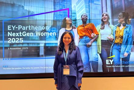 Ana Roberta Ávila, finalista global en EY-Parthenon NextGen Women 2025