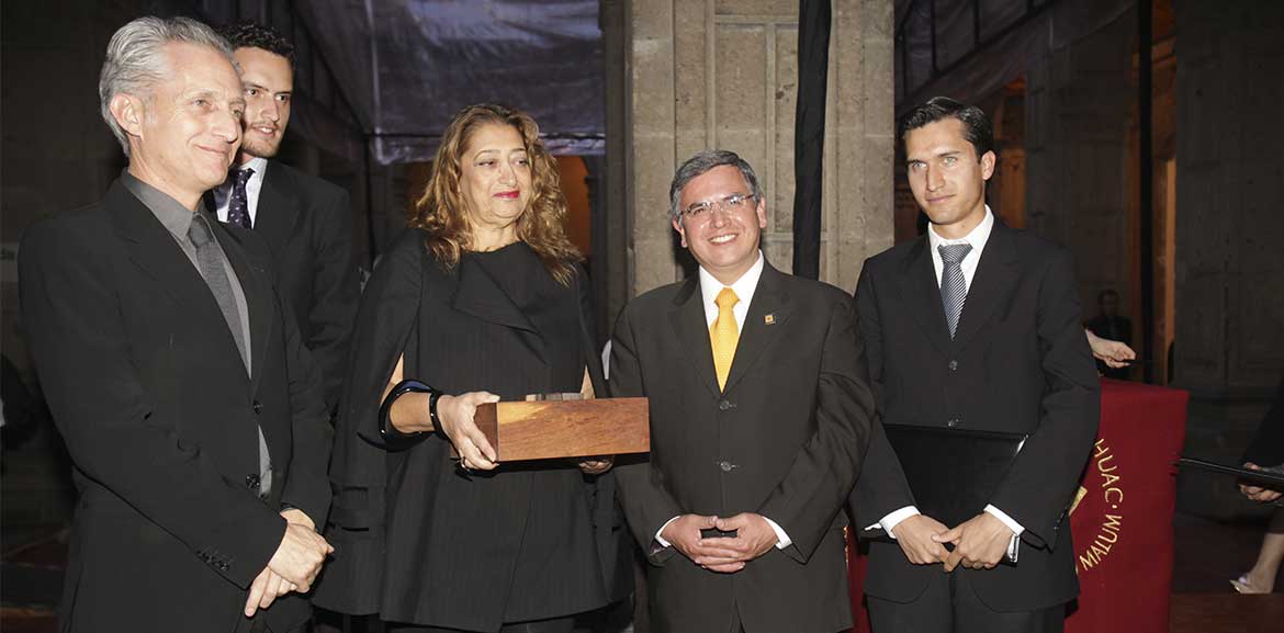 Zaha Hadid: PREMIO MARIO PANI 2012