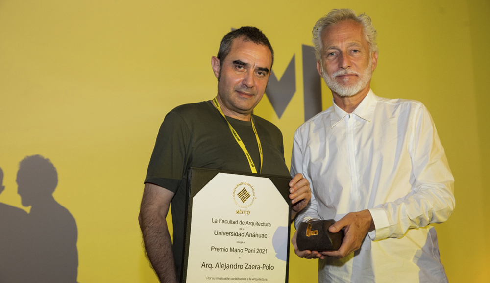 Alejandro Zaera-Polo: PREMIO PANI 2021