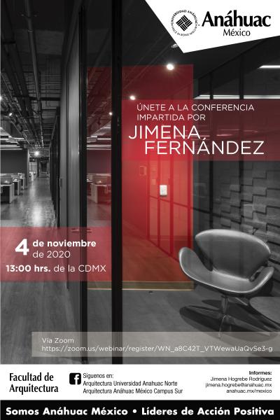 Conferencia impartida por Jimena Fernández (SPACE)