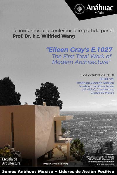 Conferencia Dr. Wilfried Wang