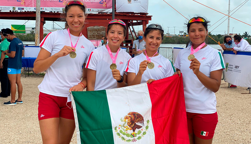 Alumna de Arquitectura gana con el equipo nacional de remo en Pre Panamericano Juvenil 2021