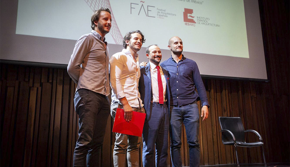 Cristóbal Ramírez, egresado de Arquitectura, recibe el Premio Félix Candela