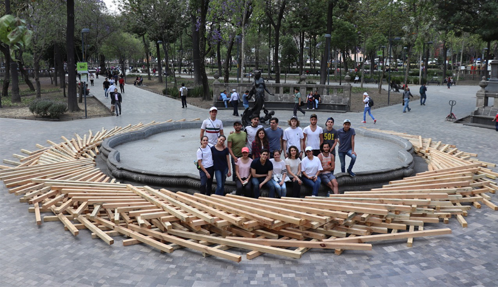 Alumnos participan en el Festival de Arquitectura y Ciudad Mextrópoli 2019