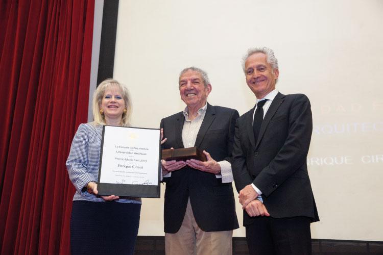 Enrique Ciriani: PREMIO MARIO PANI 2019