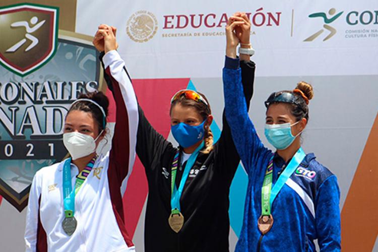 Samantha Ojeda, medallista en competencias Nacionales Conade 2021