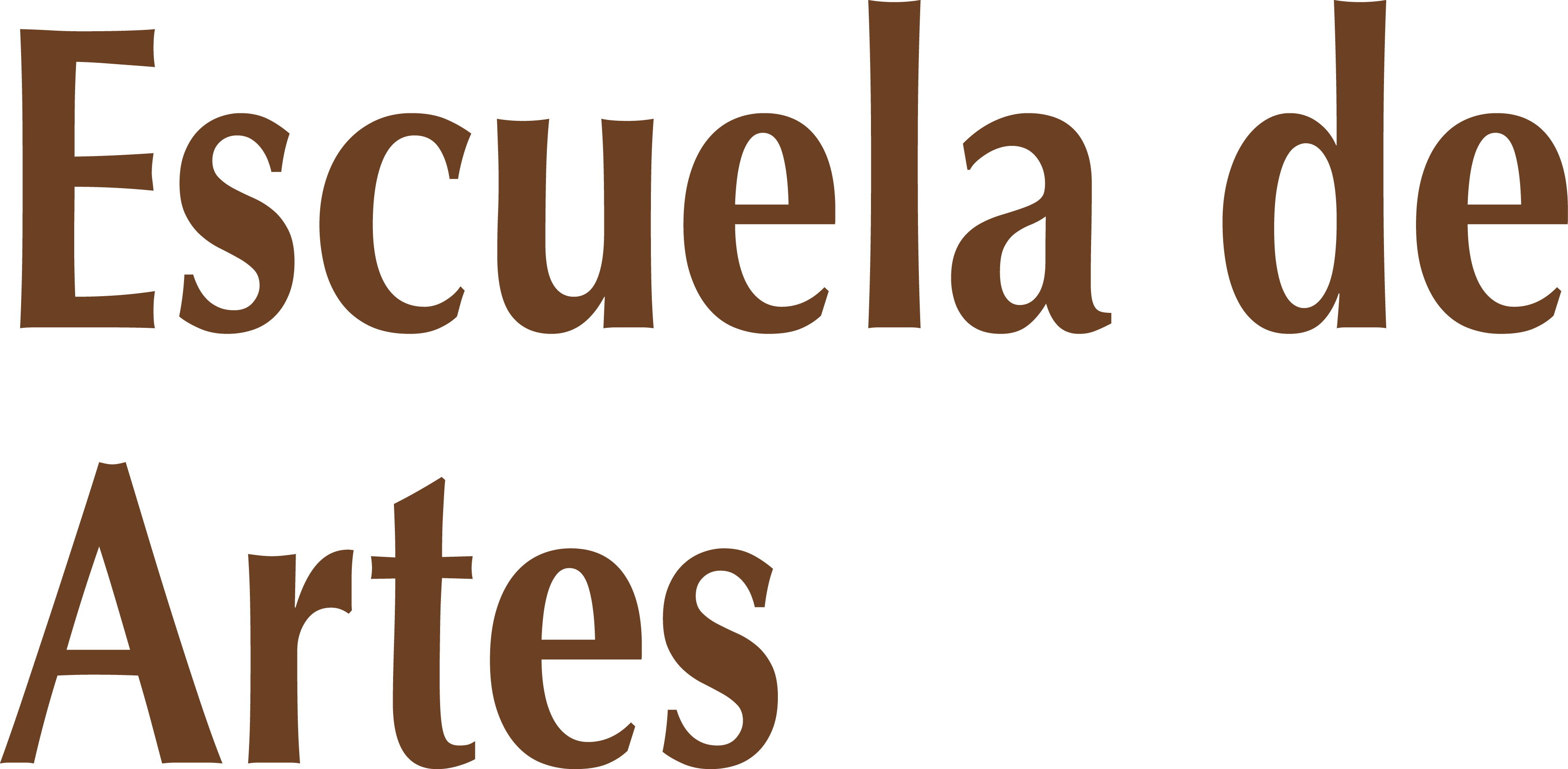 Logo Escuela de Artes