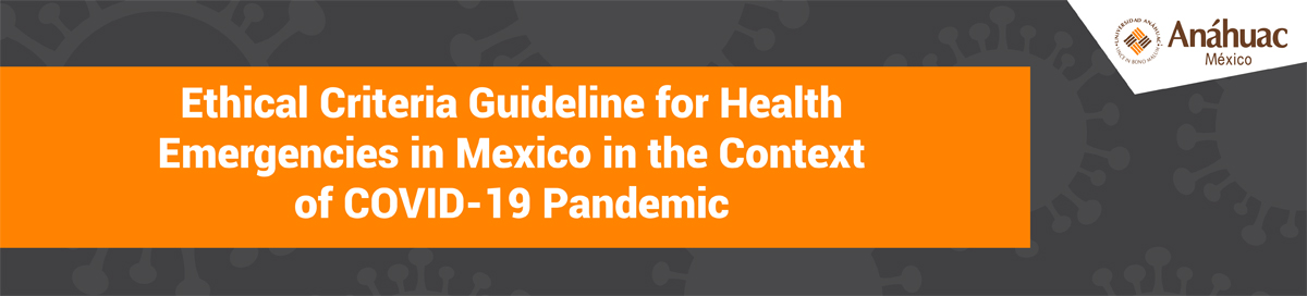 Ethical Criteria Guideline for Health Emergencies in Mexico