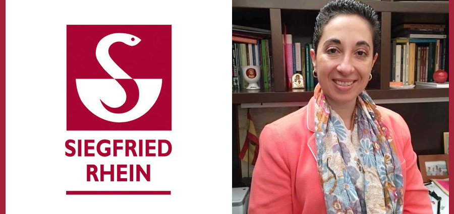 Académica de la Facultad de Bioética participa en el Webinar de la farmaceútica Siegfried Rhein