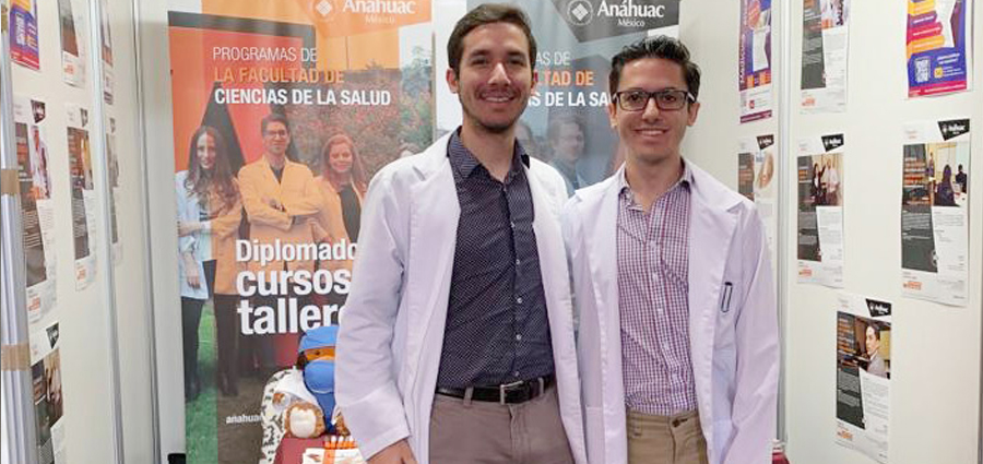 Dr. Karim Elías y el Dr. Alfonso Caballero