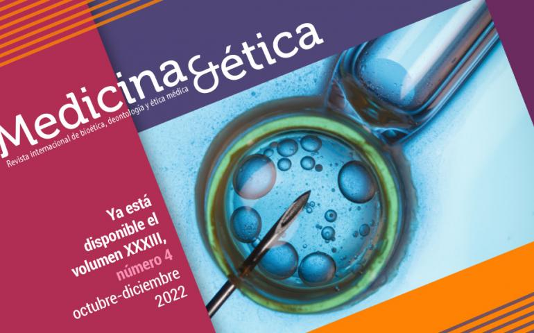 Ya está disponible el nuevo número de la revista Medicina y ética