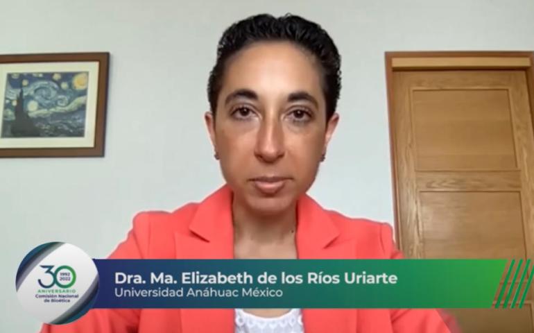 La doctora María Elizabeth de los Ríos