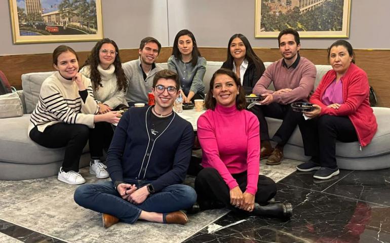 Reunión de alumnos de maestría