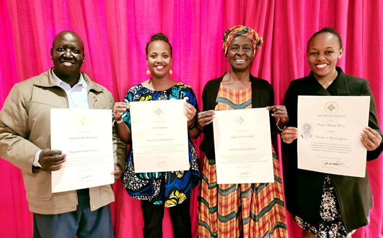 Congratulations to the recent graduates!