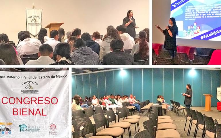 Reflexionamos sobre la dignidad humana en Congreso Bienal del Instituto Materno Infantil