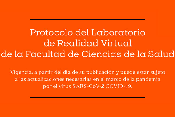 Protocolo del Laboratorio de Simulación Clínica de la Facultad de Ciencias de la Salud