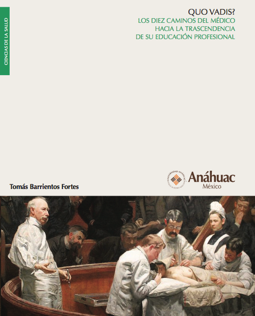 El Dr. Tomás Barrientos presenta su más reciente libro a alumnos de Medicina