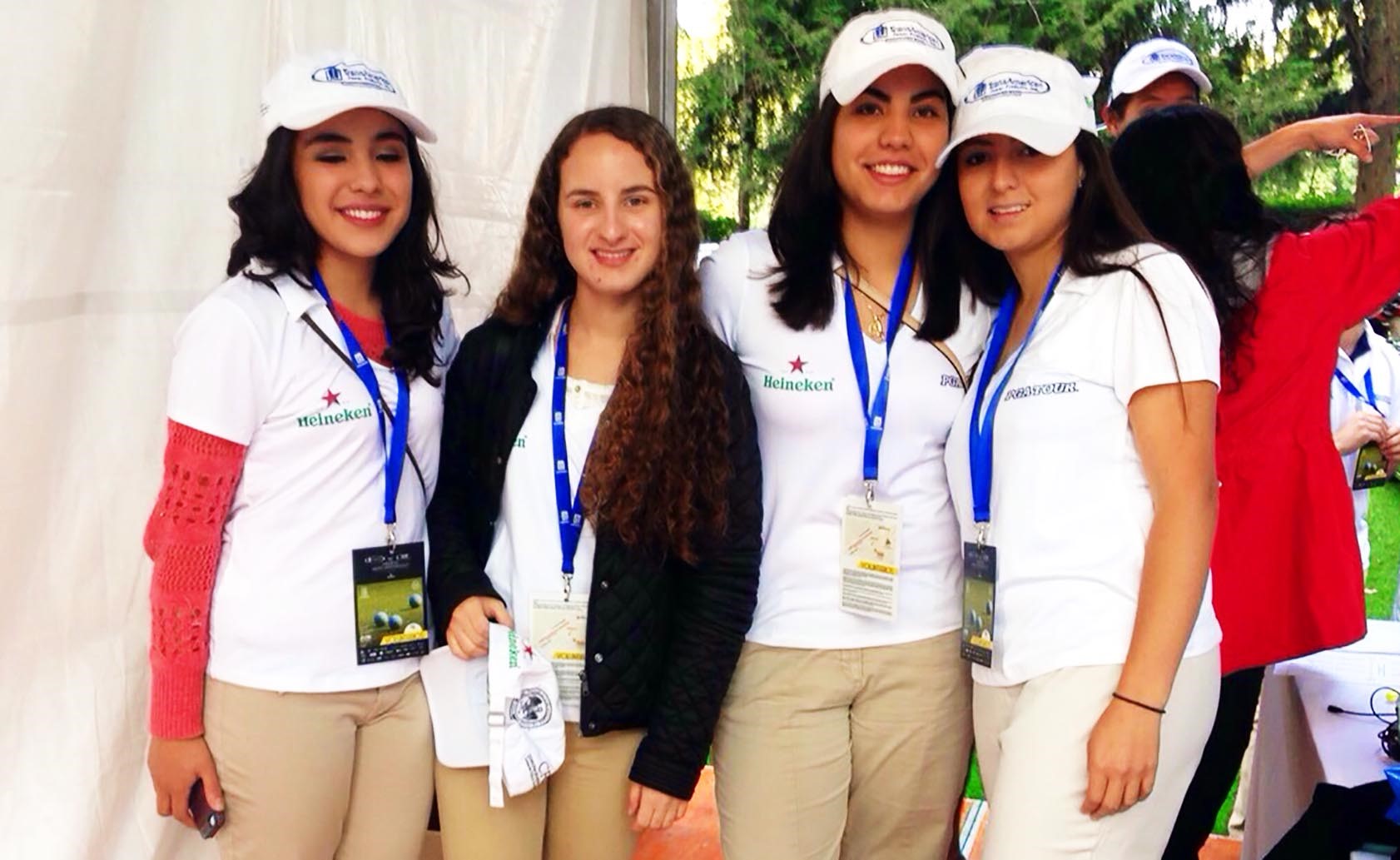 Alumnas de la Licenciatura en Dirección y Administración del Deporte en el PGA Tour Latinoamericano