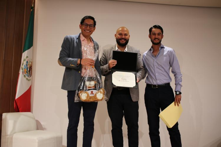 raymundo Pérez FESAL Deportes y Enrique Beas