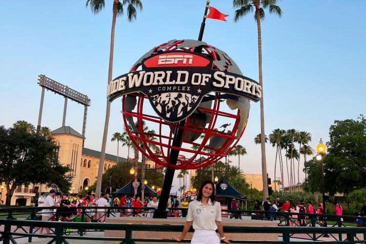 Esmeralda Gallardo en Disney Cup